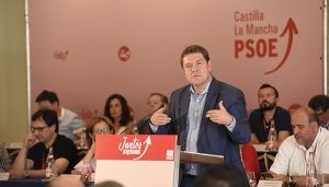 El Comité regional del PSOE ratifica a Emiliano García-Page como candidato socialista a la Junta para 2019