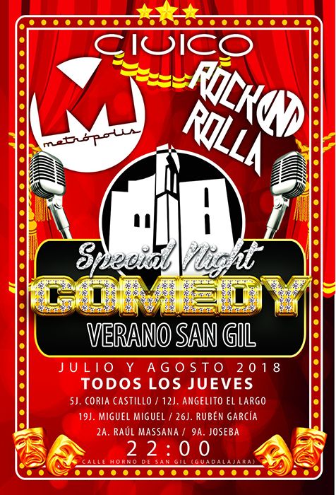 El escenario de San Gil en el casco antiguo de Guadalajara da el pistoletazo de salida a un verano lleno de monólogos