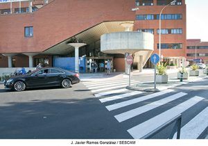 El Hospital Universitario de Guadalajara continúa mejorando sus instalaciones tras la finalización de trabajos de asfaltado