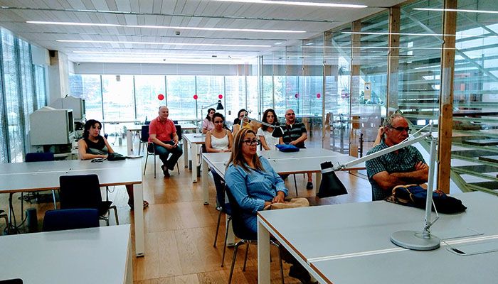 El Taller de Empleo 2018 de Cabanillas visita el Archivo Histórico Provincial