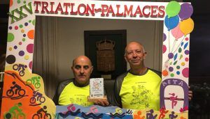 El Triatlón de Pálmaces reconoce la colaboración de la Diputación de Guadalajara en su XXV aniversario