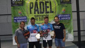 Gregorio Escribano, César Carrillo, Elsa Pérez y Teresa Gonzalo reeditan triunfo en el Villa de Quintanar del Rey de Pádel