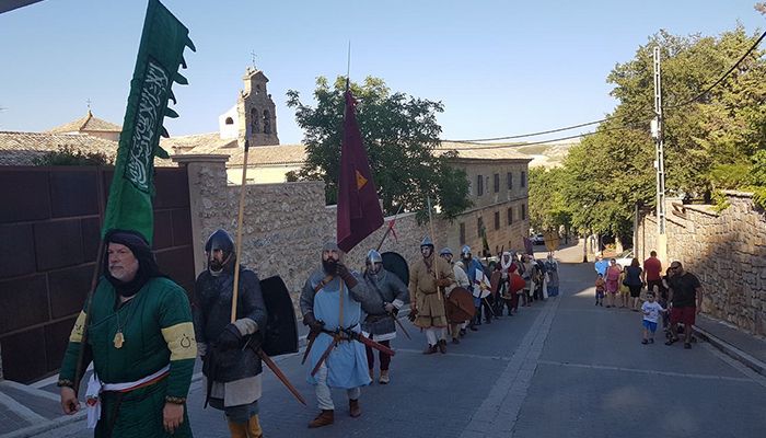 Huete disfrutó del Zoco del Gusto con una recreación medieval