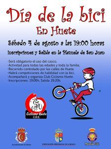 Huete organiza por segundo año consecutivo el Día de la Bici