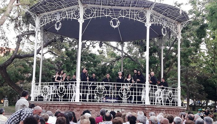 La Banda de la Diputación de Guadalajara mostró su repertorio por la provincia durante el fin de semana