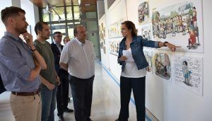 La Junta agradece al colectivo Cuenca [IN] el homenaje a Elena de la Cruz