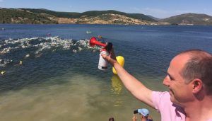 La Junta felicita a los organizadores del Triatlón de Pálmaces en el 25 aniversario del nacimiento de esta prueba deportiva