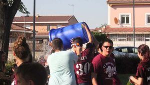 Las peñas tomaron el Buero Vallejo en plenas fiesta de Cabanillas 2 Las peñas tomaron el Buero Vallejo en plenas fiesta de Cabanillas