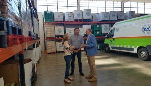 Latre: “La Diputación seguirá colaborando con el Banco de Alimentos mientras las personas necesiten ayuda” 2 Latre “La Diputación seguirá colaborando con el Banco de Alimentos mientras las personas necesiten ayuda”