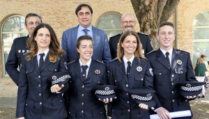 Mariscal felicita a los nuevos policías locales de Cuenca en su acto de graduación en Toledo