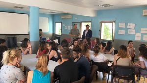 Mariscal visita a los alumnos del Curso de Monitor de Actividades Juveniles