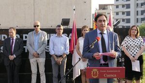 Miguel Ángel Blanco y todas las víctimas del terrorismo reciben un año más un sentido homenaje de los conquenses