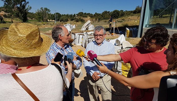 Parrilla reclama a Felpeto la inmediata apertura de Noheda y que la Junta se implique económicamente con el patrimonio conquense