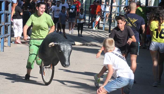 Primer encierro limpio y sin heridos en las Fiestas de Cabanillas