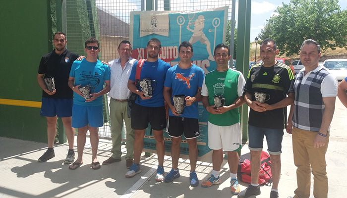 Samuel Carrasco y Daniel Hervás se imponen en La Parrilla en la segunda cita de la zona 1 del XI Circuito de Frontenis