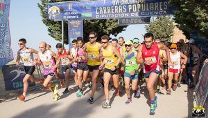 Alfonso Expósito y María Jesús Algarra vencen en la IV Subida al Castillo de Belmonte