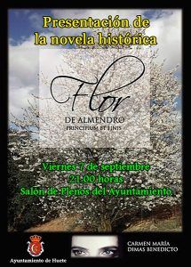 Carmen María Dimas prsenta su novela histórica “Flor de Almendro, primcipium et finis“ en Huete