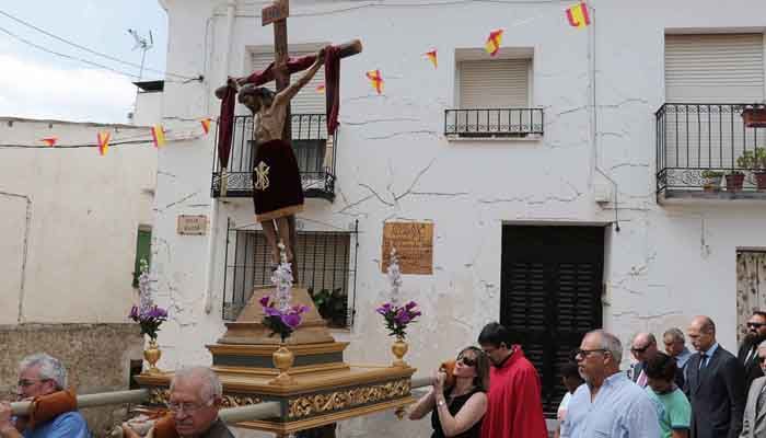 Casasana vive intensamente sus fiestas patronales en honor al Cristo de la Tribulación