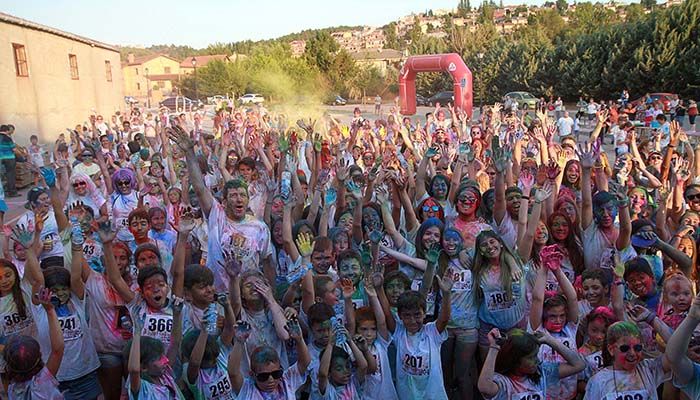 El 17 de agosto, II Carrera de Colores de Sigüenza