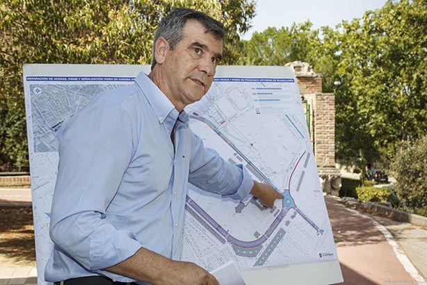 El Ayuntamiento de Guadalajara mejorará las aceras, firme y señalización viaria de una importante zona del barrio de Adoratrices