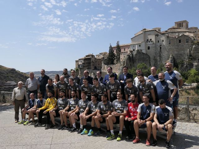 El balonmano Liberbank Cuenca lucirá en su primera equipación ‘Cuenca Patrimonio de la Humanidad