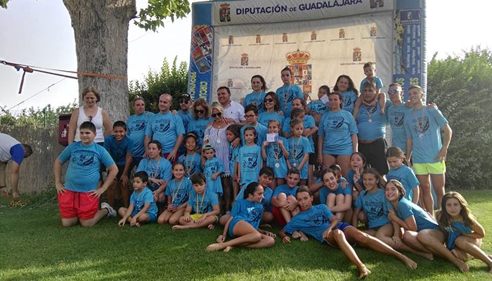 El Campeonato Interpueblos de Natación sigue su desarrollo por Guadalajara