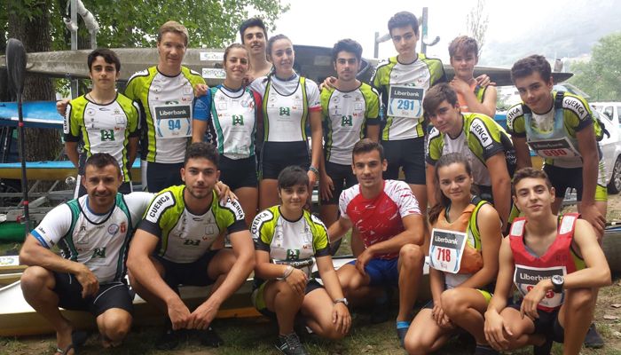 El Club Piragüismo Cuenca con Carácter hace historia en el 82 Descenso Internacional del Sella