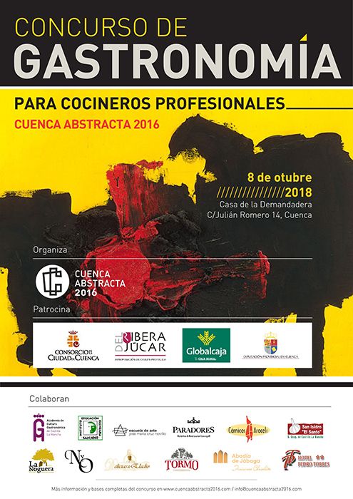 En marcha el II Concurso de Gastronomía “Cuenca Abstracta” para cocineros profesionales 3 En marcha el II Concurso de Gastronomía “Cuenca Abstracta” para cocineros profesionales
