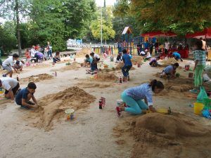feria san julián esculturas arena