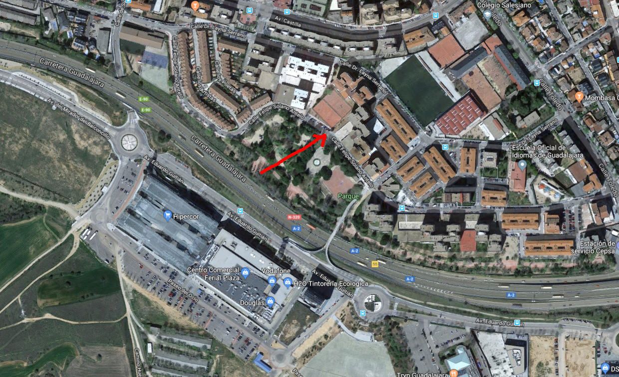 Dos detenciones por alcoholemia y por conducir sin permiso de conducción en Guadalajara