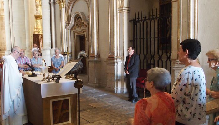 La Corporación Municipal de Cuenca cumple con el Voto a la Virgen de las Nieves asistiendo a la misa en su honor