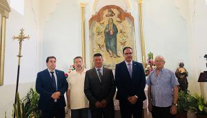 La Diputación entrega a Yémeda restaurada la ‘Asunción de la Virgen’, una pintura del siglo XVI