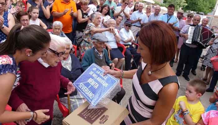 Laguna del Marquesado, pionera en España en tener una ‘calle de mis abuelos’