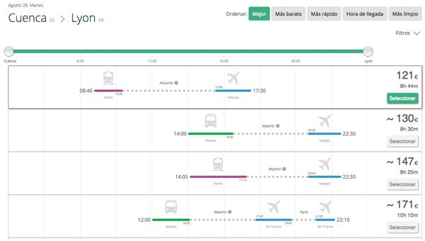 Lanzan el primer buscador de viajes que conecta Cuenca con toda Europa