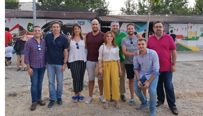 NNGG CLM asiste al pregón de inicio de la Feria Taurina de Marchamalo