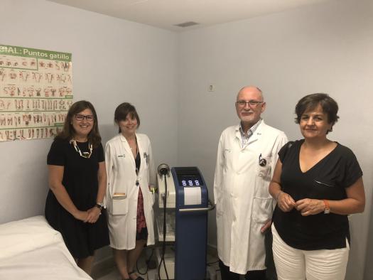 El Gobierno regional dota al Servicio de Rehabilitación del Hospital de Cuenca de nuevo equipamiento que evita el desplazamiento de pacientes a otros centros sanitarios