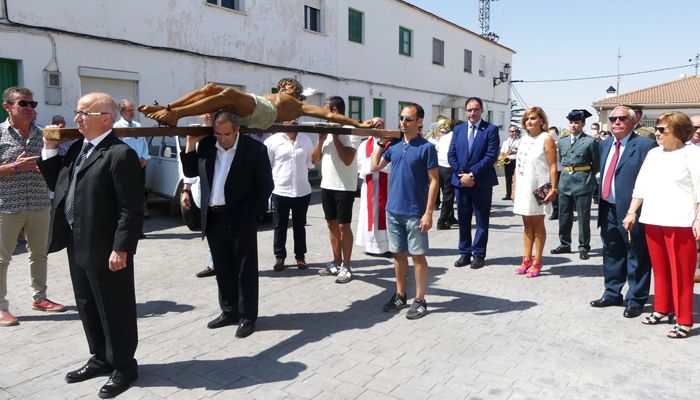 Prieto acompaña a los vecinos de La Almarcha y Torrejoncillo del Rey en el Día Grande de sus fiestas