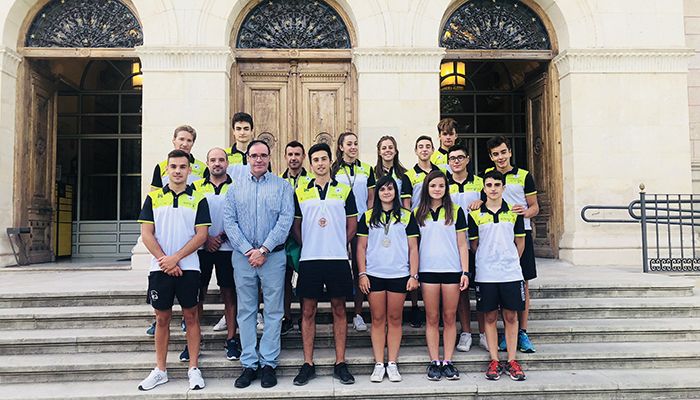 Prieto felicita al Club Piragüismo Cuenca Con Carácter por sus triunfos en el Descenso del Sella y les anima a seguir siendo embajadores de Cuenca