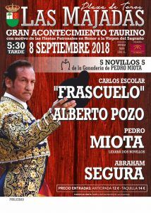 La Asociación Cultural Taurina de Las Majadas planea novillada con picadores para el año próximo 3 38799158 2132225997050525 4397673716532641792 o