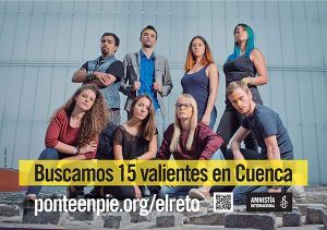 Amnistía Internacional lanza “El Mordazatón” en Cuenca y busca 15 valientes para llevarlo a cabo