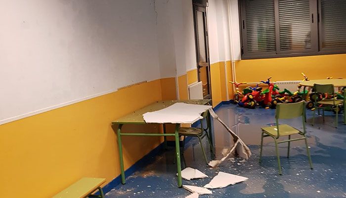 Cs Cuenca urge a Ayuntamiento y Junta un acuerdo para arreglar los desperfectos del colegio Ciudad Encantada