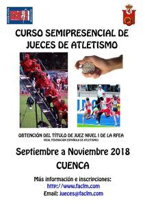 Cuenca acogerá un curso Jueces de Nivel I RFEA