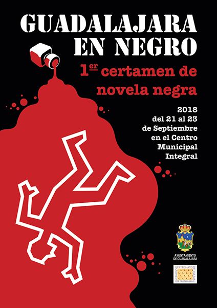 Cuenta atrás para el inicio del I Certamen de novelas Guadalajara en negro