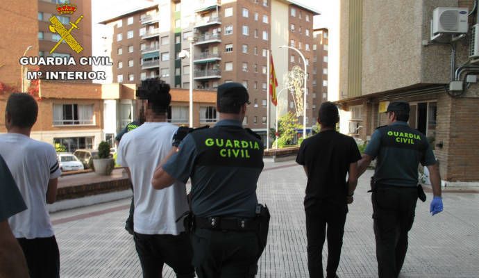 Detienen a tres personas acusadas de múltiples robos en varios pueblos de la provincia de Guadalajara