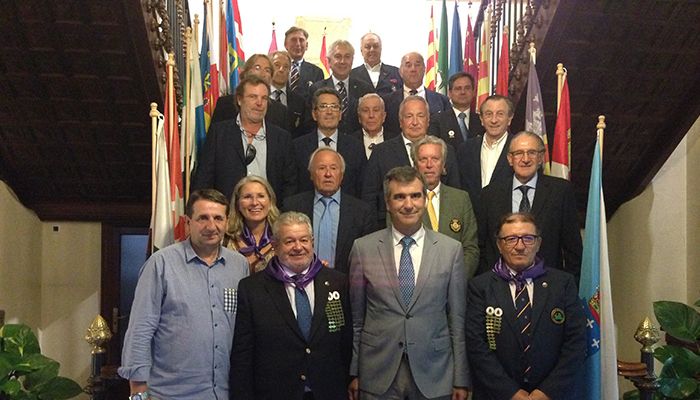 El alcalde de Guadalajara recibe a los participantes del XLIII Congreso de Federaciones Autonómicas de Golf