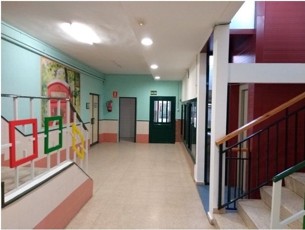 El Ayuntamiento de Cuenca ha realizado obras de reparación y mejora en el Colegio Santa Ana