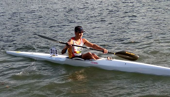 El conquense Pablo Zamora, del club piragüismo “Las Grajas”, quinto en el Campeonato del Mundo de Maratón
