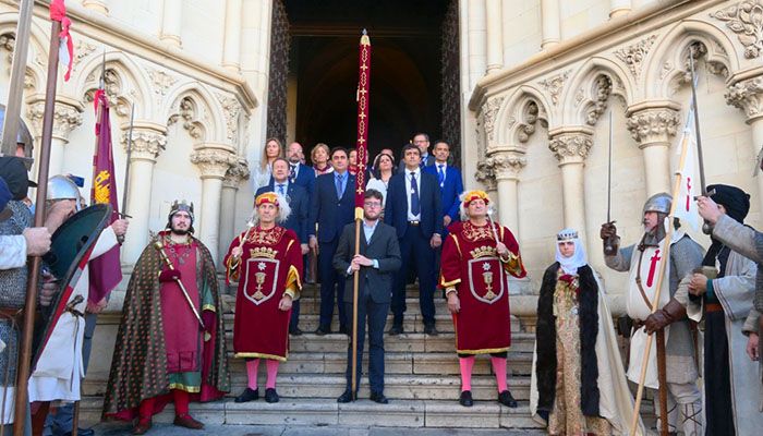 El Pendón de Alfonso VIII regresa a la Catedral de Cuenca donde es custodiado el resto del año