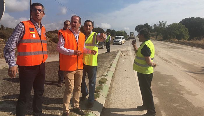 El subdelegado del Gobierno se interesa por los daños provocados por las tormentas en la comarca de La Alcarria