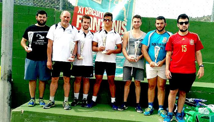 Enguídanos ha puesto el cierre a la Zona 2 del XI Circuito de Frontenis Diputación de Cuenca 2018